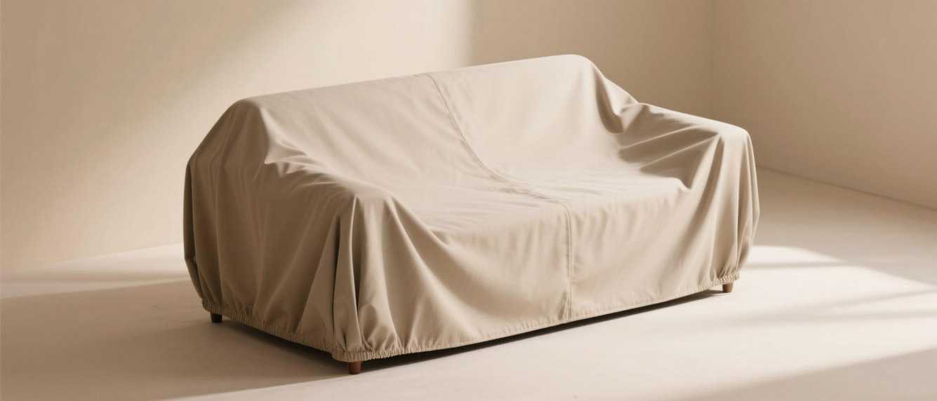 Durable PVC furniture cover covering sofa/chair – dustproof, scratch-resistant for home furniture protection