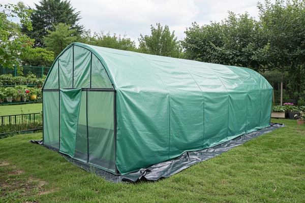PE tarpaulin for agricultural applications