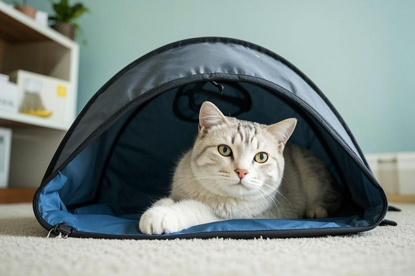 Oxford fabric pet bed cover protecting a pet's sleeping area from moisture and damage