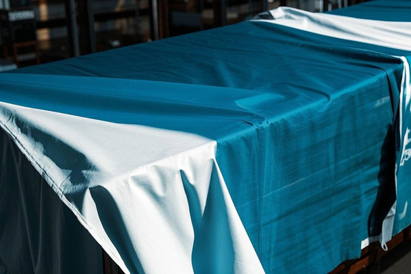 Custom size container tarps