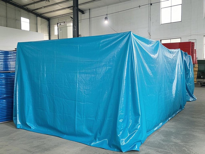 Chemical spill test on resistant cover material