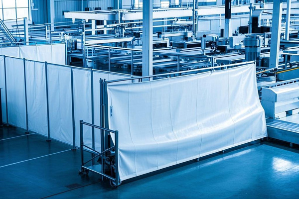 Roll-up partition system
