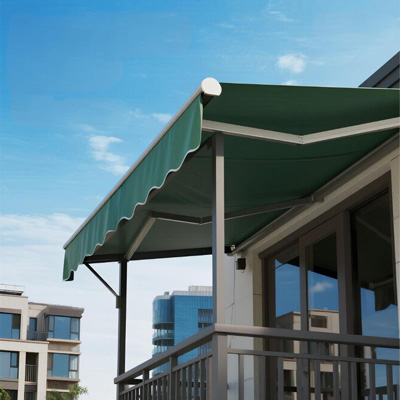 Balcony with cover creating comfortable outdoor space