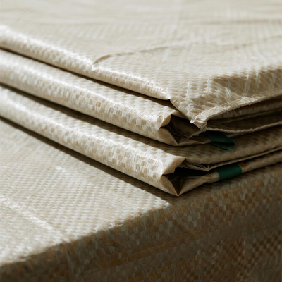 Covered furniture secured with tape during renovation