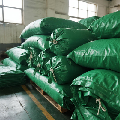 Stack of protected packages in a delivery vehicle