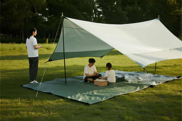 Large tent footprint for 5-6 person group tent