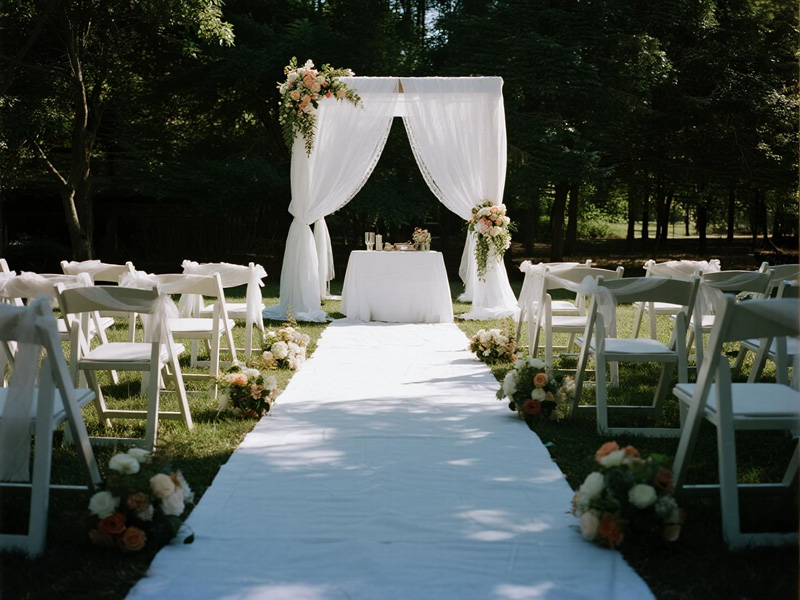 Wedding cover detail showing elegant design
