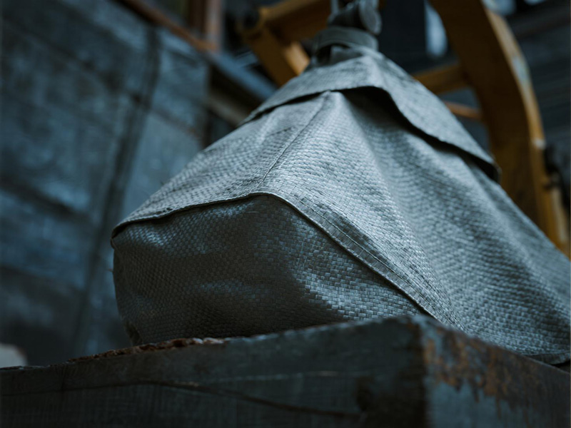 Dust cover showing secure fit around power tool