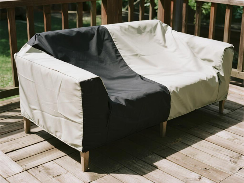 Close-up of Oxford fabric showing durability and waterproof properties