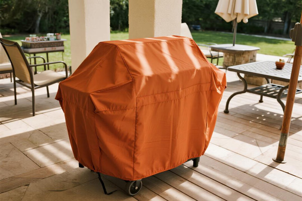 Covered specialty outdoor items like grills and fire pits
