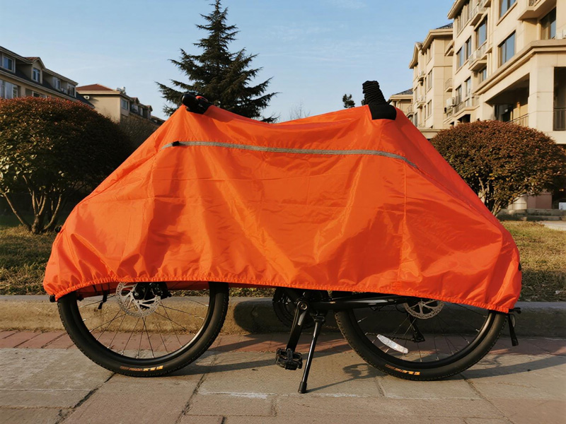 Bicycle cover storage bag for easy transport