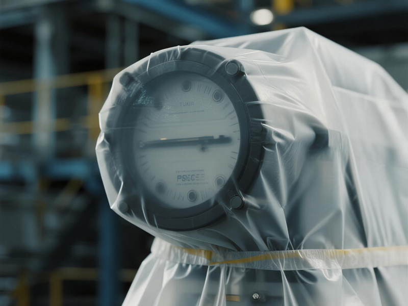 Close-up of heavy-duty polyester fabric showing reinforced weave and waterproof coating