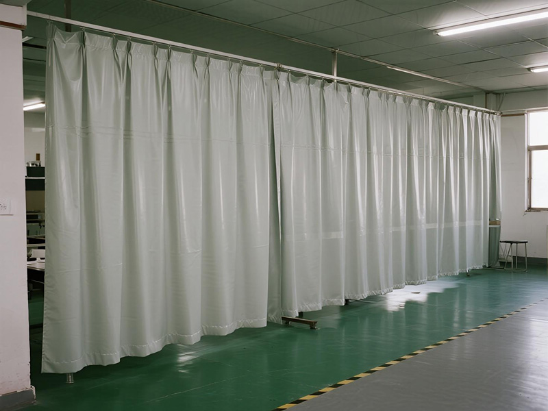 Curtain track system and installation details