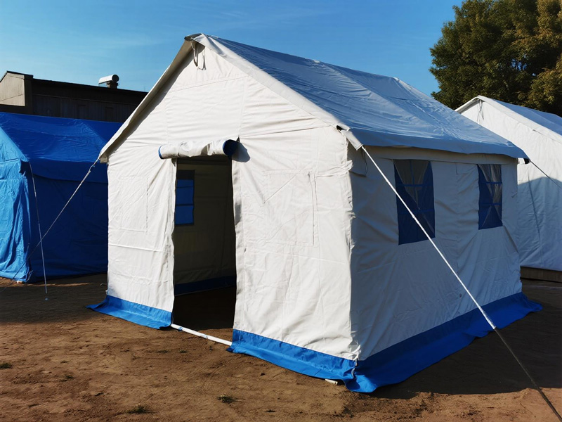 Laboratory testing of tent fabric for compliance with international standards