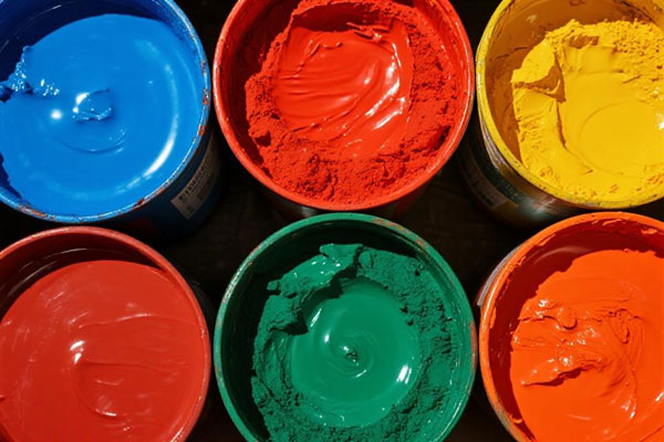 PVC coating mixture preparation in industrial mixer