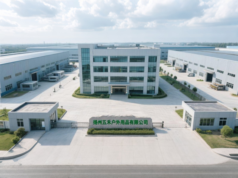 Modern textile factory interior with production lines