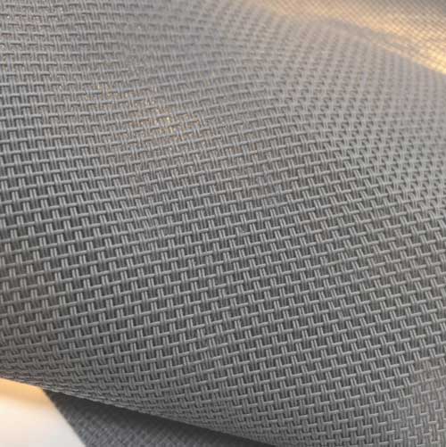 Grey PVC Teslin Mesh