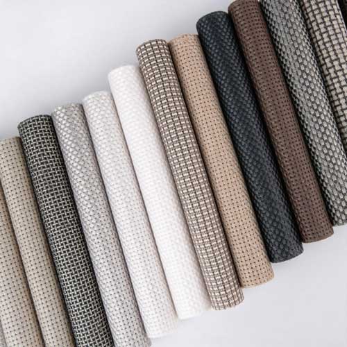 Colorful PVC Teslin Mesh